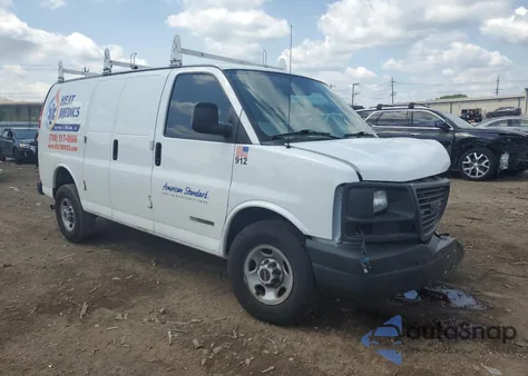 2006 GMC Savana G2500 z USA, uszkodzony, nr VIN 1GTGG25V361210007